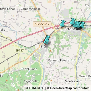 Mappa Piazza Egisto Cagnoni, 27043 Broni PV, Italia (2.59455)