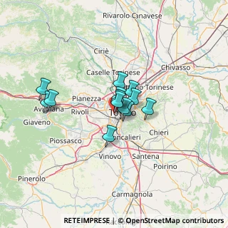 Mappa Via Muriaglio, 10141 Torino TO, Italia (8.36231)