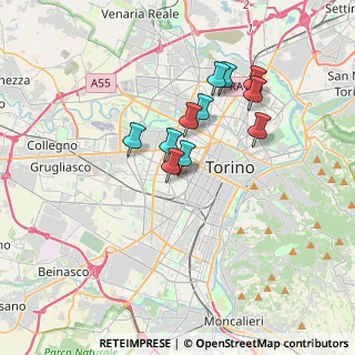 Mappa Via Muriaglio, 10141 Torino TO, Italia (2.82636)