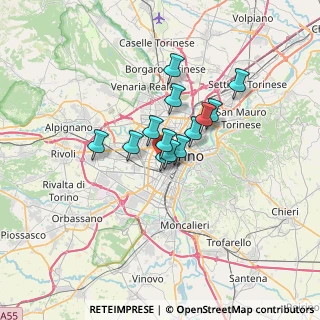 Mappa Via Bossolasco, 10141 Torino TO, Italia (4.21154)