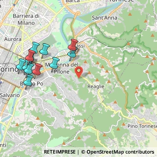 Mappa Madonna del Pilone, 10132 Torino TO, Italia (2.44)