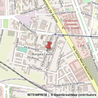 Mappa Via Bionaz, 23, 10142 Torino, Torino (Piemonte)