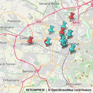 Mappa Via Bionaz, 10146 Torino TO, Italia (3.45533)
