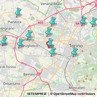 Mappa Via Bionaz, 10146 Torino TO, Italia (4.85545)