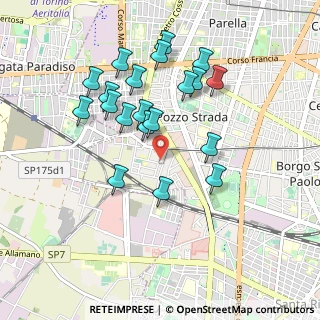 Mappa Via Bionaz, 10146 Torino TO, Italia (0.889)