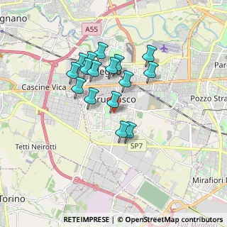 Mappa Via G. Lupo, 10090 Grugliasco TO, Italia (1.45563)