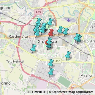 Mappa Via G. Lupo, 10090 Grugliasco TO, Italia (1.5465)