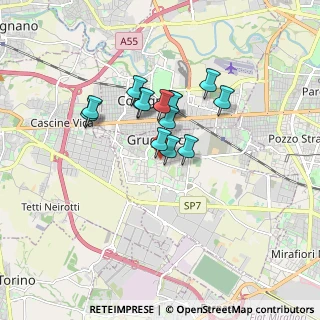 Mappa Via G. Lupo, 10090 Grugliasco TO, Italia (1.21714)