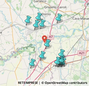 Mappa Unnamed Road, 27050 Silvano pietra PV, Italia (7.89643)