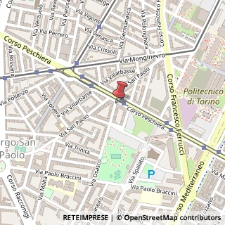 Mappa Via Osasco, 1, 10141 Torino, Torino (Piemonte)