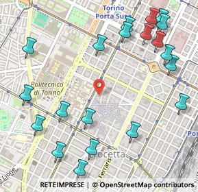 Mappa Via Antonio Cantore, 10129 Torino TO, Italia (0.6845)