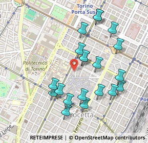 Mappa Via Antonio Cantore, 10129 Torino TO, Italia (0.4815)