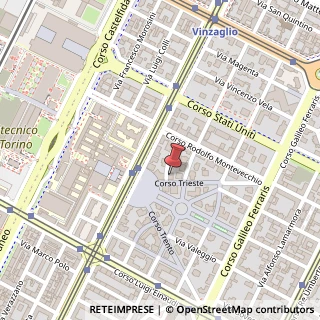 Mappa Via Antonio Cantore, 9, 10129 Torino, Torino (Piemonte)