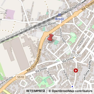 Mappa Via montebello 65, 27043 Broni, Pavia (Lombardia)
