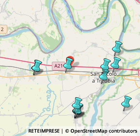 Mappa SP 13, 29010 Rottofreno PC, Italia (4.75308)