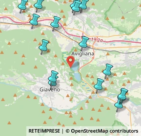 Mappa Via Monginevro, 10051 Avigliana TO, Italia (5.29688)