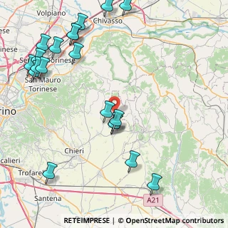 Mappa SP 32a, 14024 Moncucco torinese AT (10.9635)