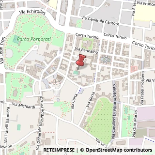 Mappa Via C. Giustetti, 20, 10095 Grugliasco, Torino (Piemonte)