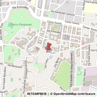 Mappa Via F. Cravero, 24, 10095 Grugliasco, Torino (Piemonte)