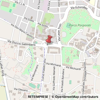 Mappa Corso Fratelli Cervi, 5, 10095 Grugliasco, Torino (Piemonte)