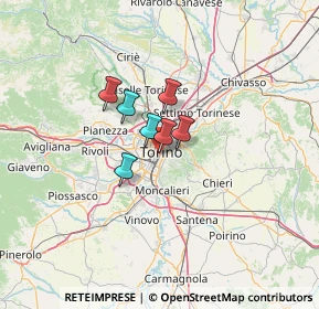 Mappa Torino - C.so Vittorio Emanuele, 10128 Torino TO, Italia (37.72923)