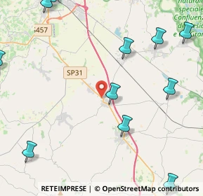 Mappa 15040 Occimiano AL, Italia (7.281)