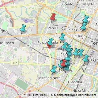 Mappa Via Sagra di San Michele, 10141 Torino TO, Italia (2.2425)