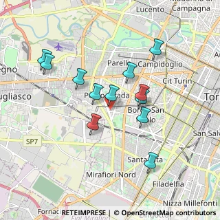 Mappa Via Sagra di San Michele, 10141 Torino TO, Italia (1.66667)