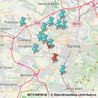 Mappa Via Sagra di San Michele, 10141 Torino TO, Italia (3.405)