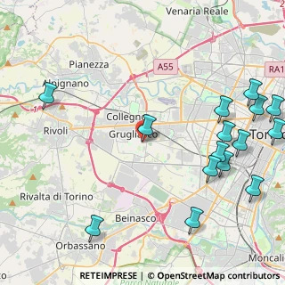 Mappa ALBANO FABIO, 10095 Grugliasco TO, Italia (5.734)