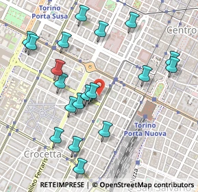 Mappa Via Vincenzo Vela, 10122 Torino TO, Italia (0.533)