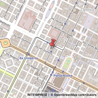 Mappa Via dell'Arsenale, 36, 10121 Torino, Torino (Piemonte)