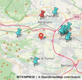 Mappa Via Enrico Fermi, 10098 Rivoli TO, Italia (4.5025)