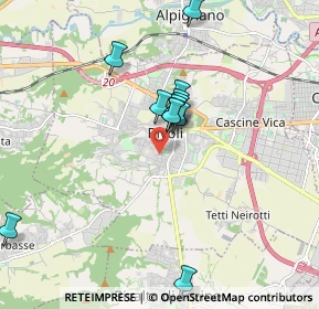 Mappa Via Enrico Fermi, 10098 Rivoli TO, Italia (1.59333)