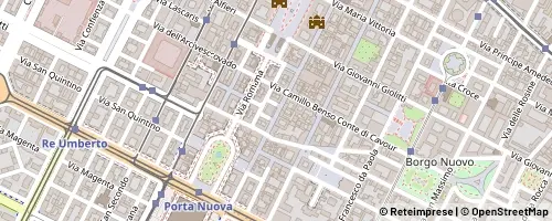 Mappa Turin