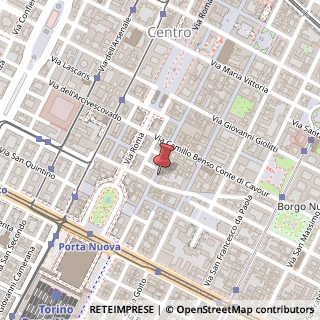 Mappa Via Giuseppe Luigi Lagrange, 35, 10123 Torino, Torino (Piemonte)