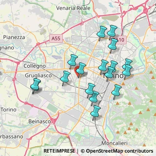 Mappa Via Matilde Serao angolo, 10141 Torino TO, Italia (3.74765)