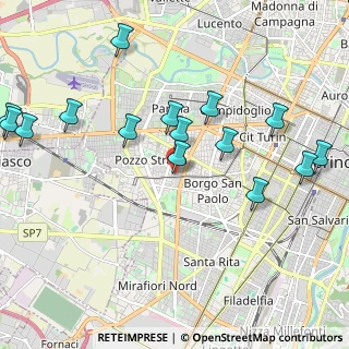 Mappa Via Matilde Serao angolo, 10141 Torino TO, Italia (2.36333)
