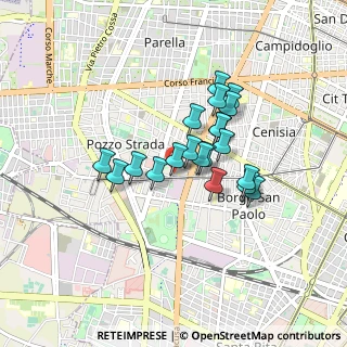 Mappa Via Matilde Serao, 10141 Torino TO, Italia (0.64)