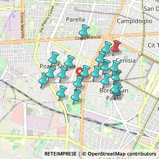 Mappa Via Matilde Serao angolo, 10141 Torino TO, Italia (0.749)