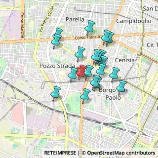 Mappa Via Matilde Serao, 10141 Torino TO, Italia (0.7165)