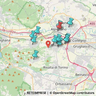 Mappa Del, 10098 Rivoli TO, Italia (2.94286)