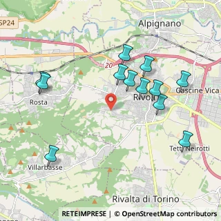 Mappa Del, 10098 Rivoli TO, Italia (2.10167)