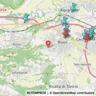 Mappa Del, 10098 Rivoli TO, Italia (2.98545)