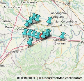 Mappa 27043 Broni PV, Italia (9.17)