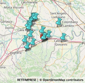 Mappa 27043 Broni PV, Italia (10.9975)