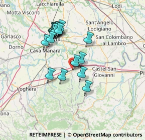 Mappa 27043 Broni PV, Italia (12.942)