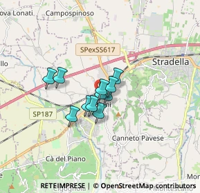 Mappa 27043 Broni PV, Italia (0.94273)