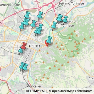 Mappa Piazza Giovanni Toselli, 10132 Torino TO, Italia (4.52278)