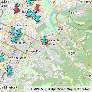 Mappa Piazza Giovanni Toselli, 10132 Torino TO, Italia (3.40625)